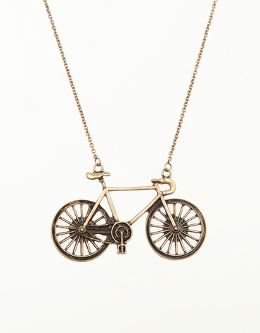 Bike necklace