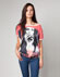 Shirt Bershka met foto van meisje