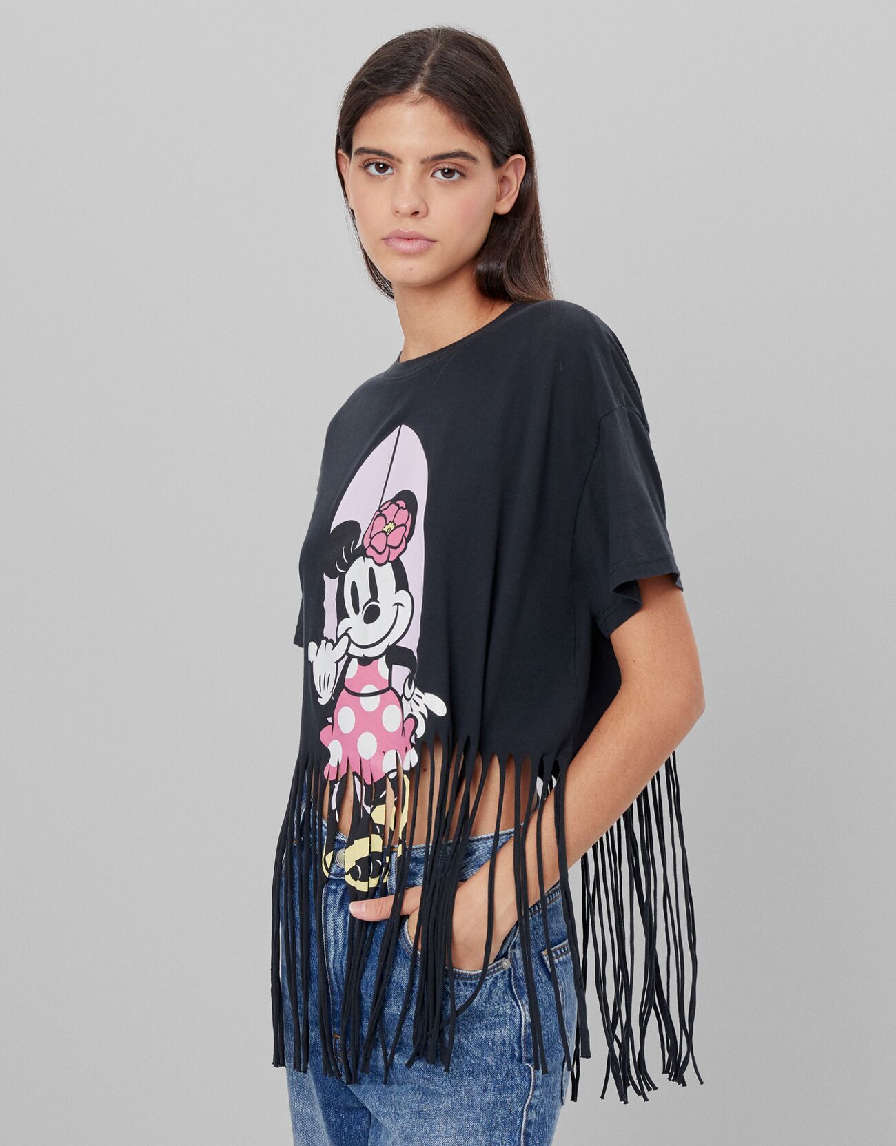 T-shirt Minnie franges