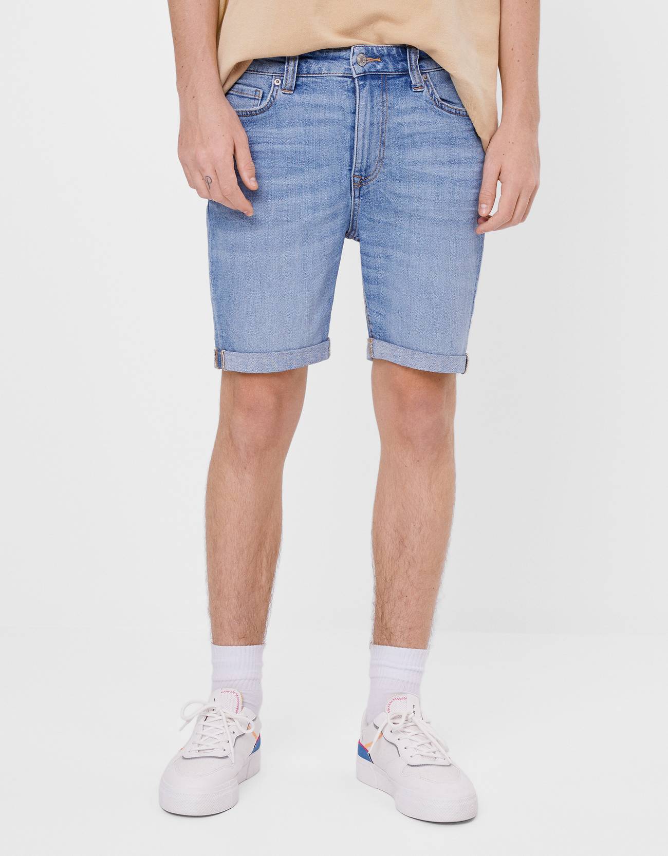 bershka bermudas hombre