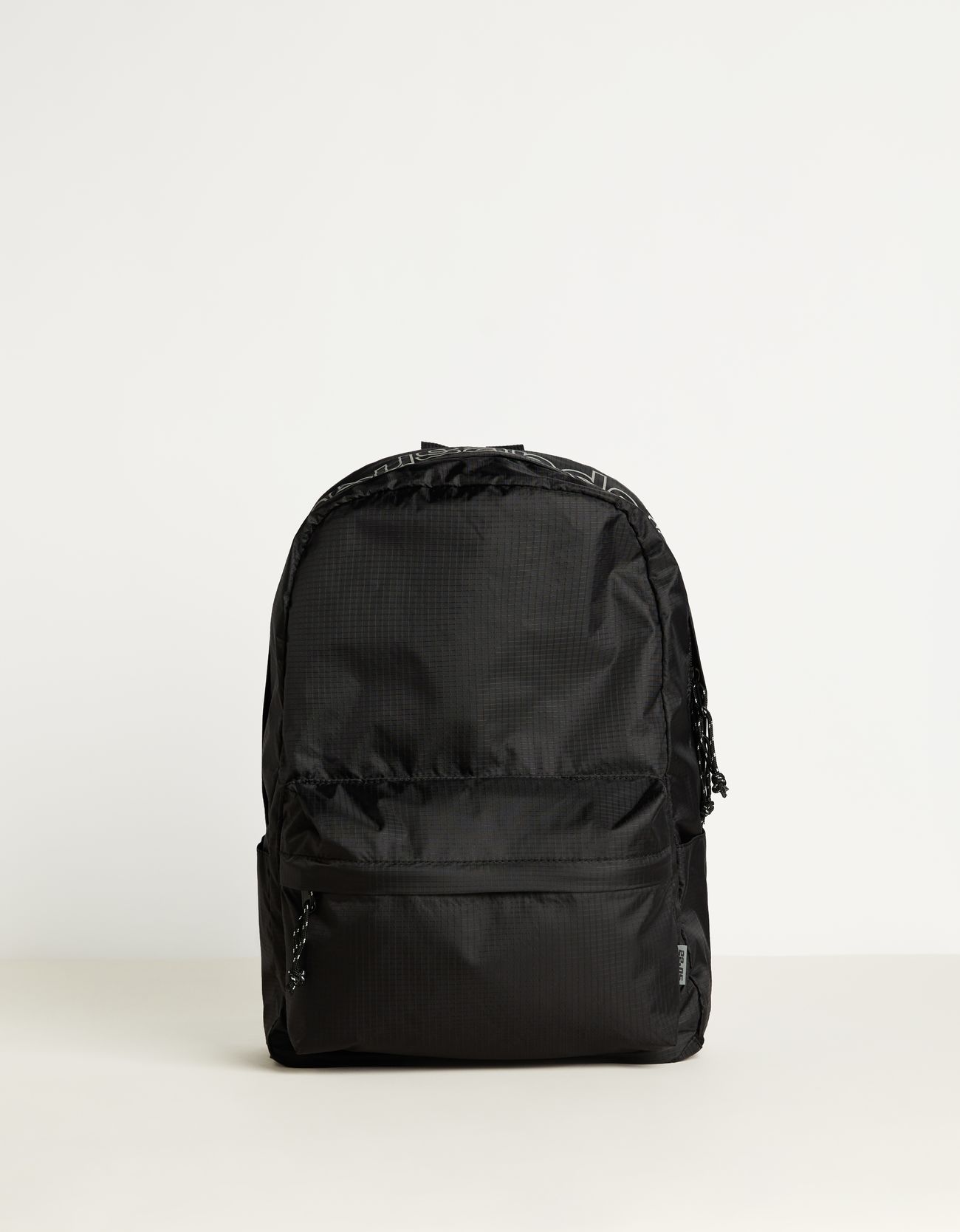 BestPriceOk - Bershka Mochila con texto Hombre M Negro