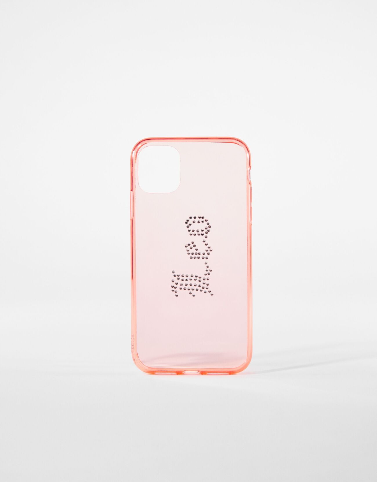 Bershka Handyhülle Für Iphone 12 / 12 Pro Mit Dem Sternzeichen Löwe Damen Orange female one size TPU;glas
