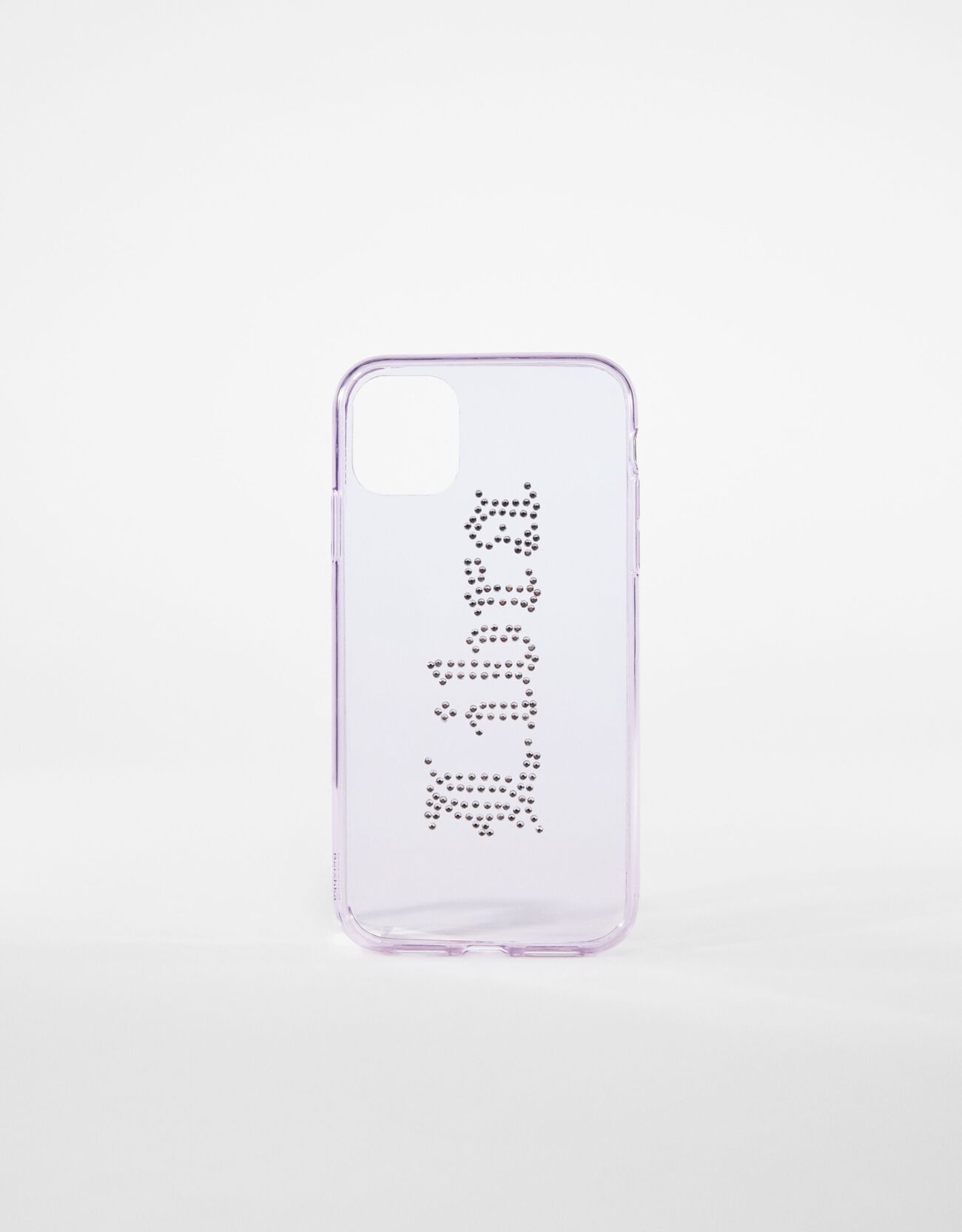 Bershka Handyhülle Für Iphone 12 / 12 Pro Mit Dem Sternzeichen Waage Damen Violett female one size TPU;glas