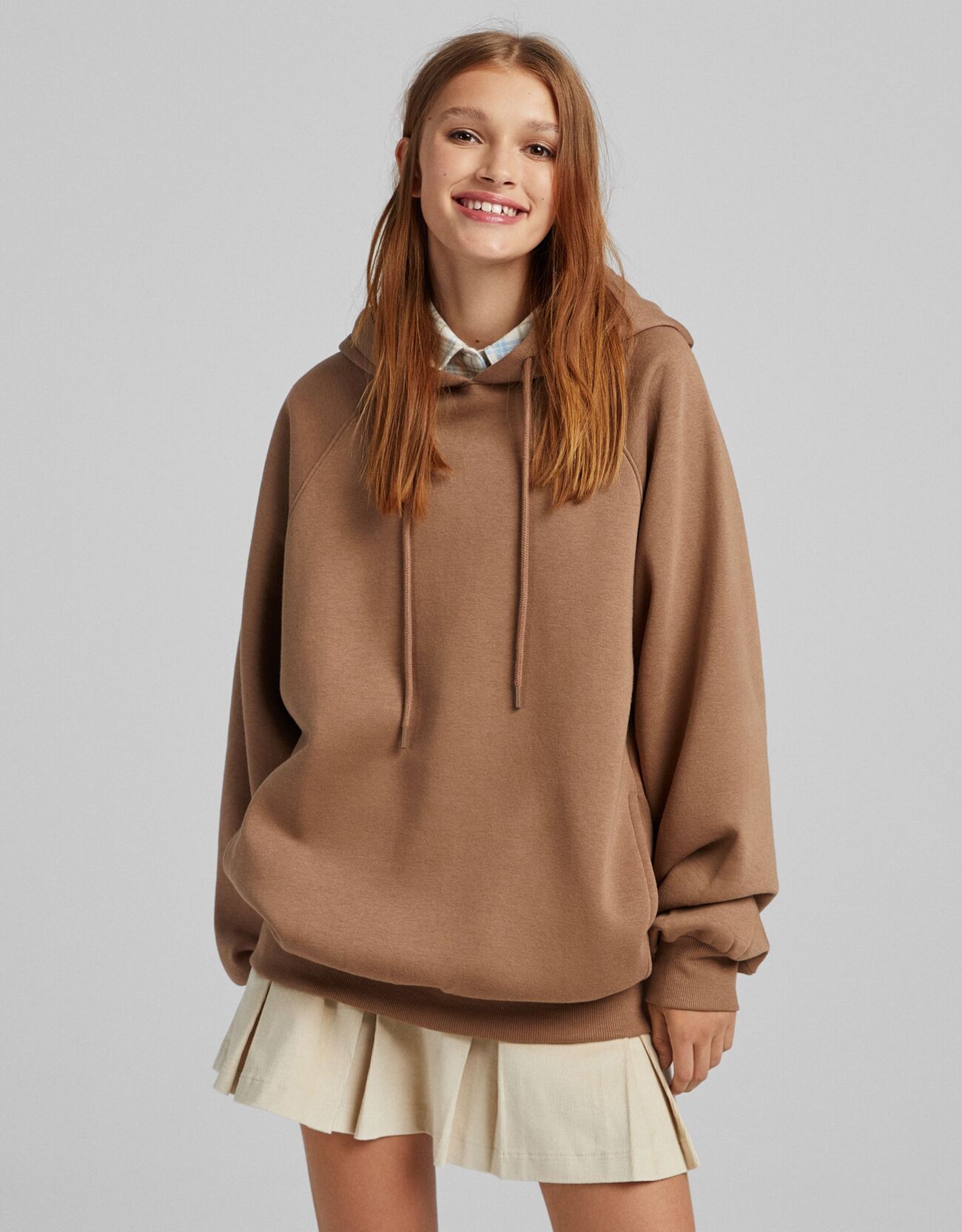 felpa oversize bershka