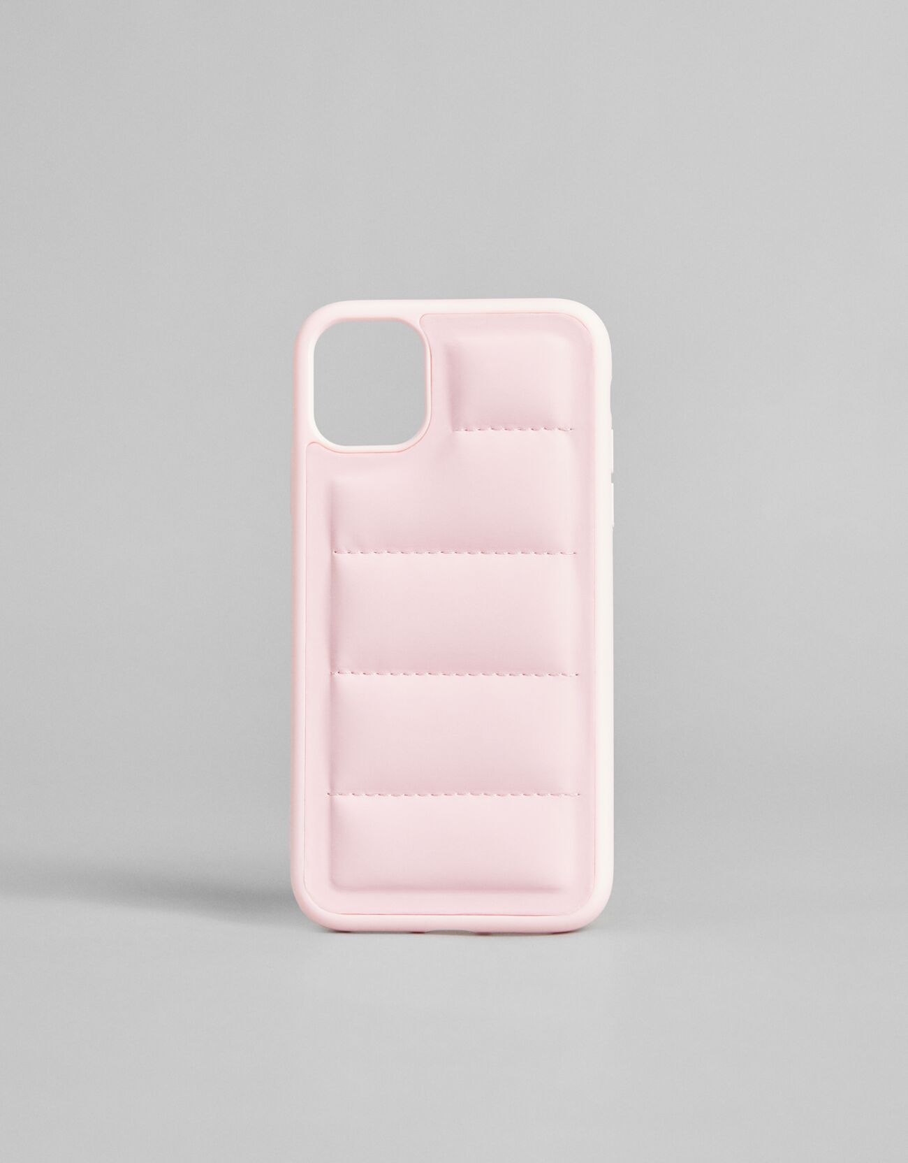 Bershka Capa Acolchada Iphone 11/Xr Mulher Rosa