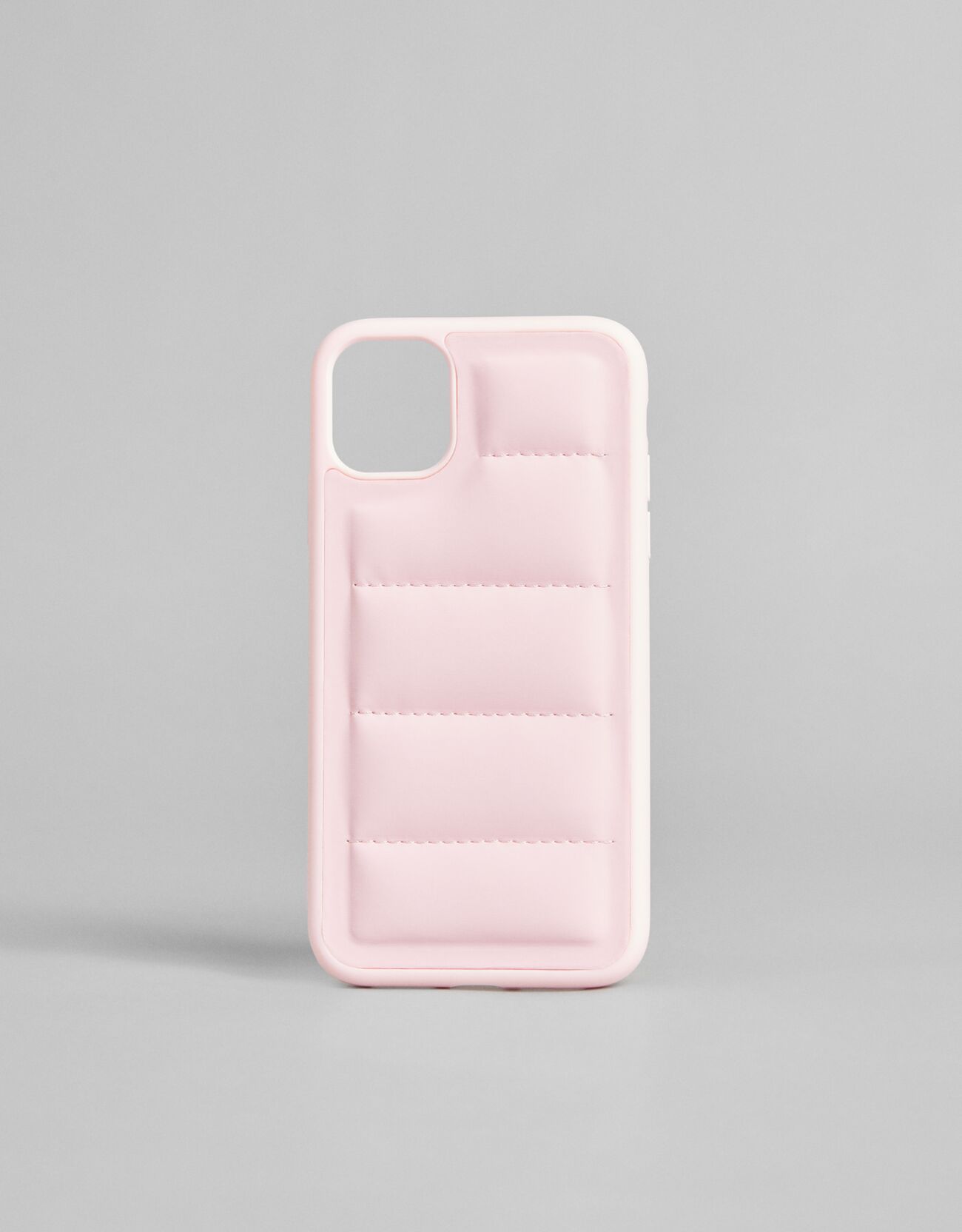 Bershka Stepp-Handyhülle Für Iphone 12/Pro Damen Rosa female one size polyurethan;polycarbonat