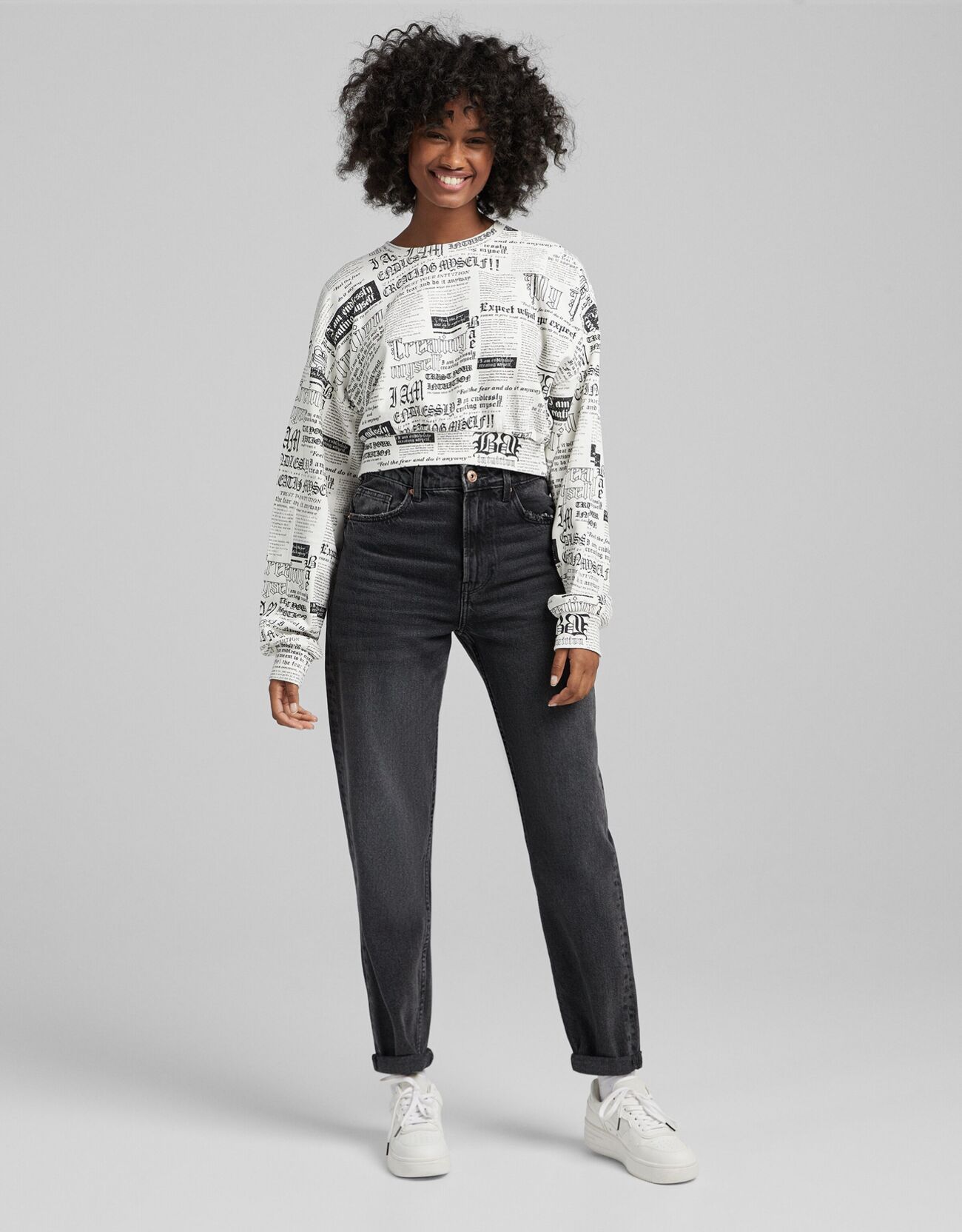 Nuevo Bershka Sudadera Blackpink | Compra Online a Precios Super Baratos