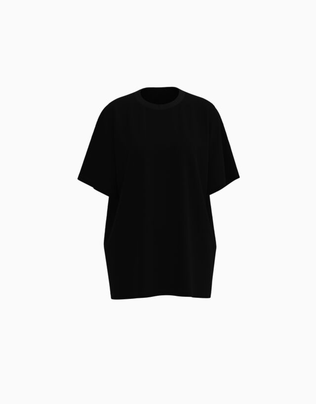 Bershka Oversize-T-Shirt Rick & Morty Mit Print Damen 10-12 Schwarz