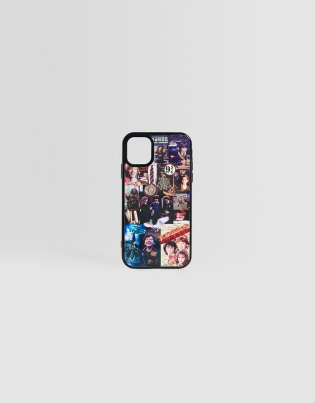 Bershka Cover Cellulare Con Stampa Harry Potter Donna Iphone 11 / Xr Nero