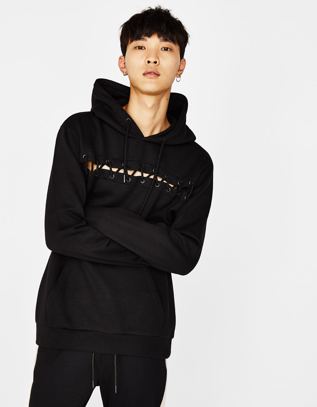 hoodie bershka man