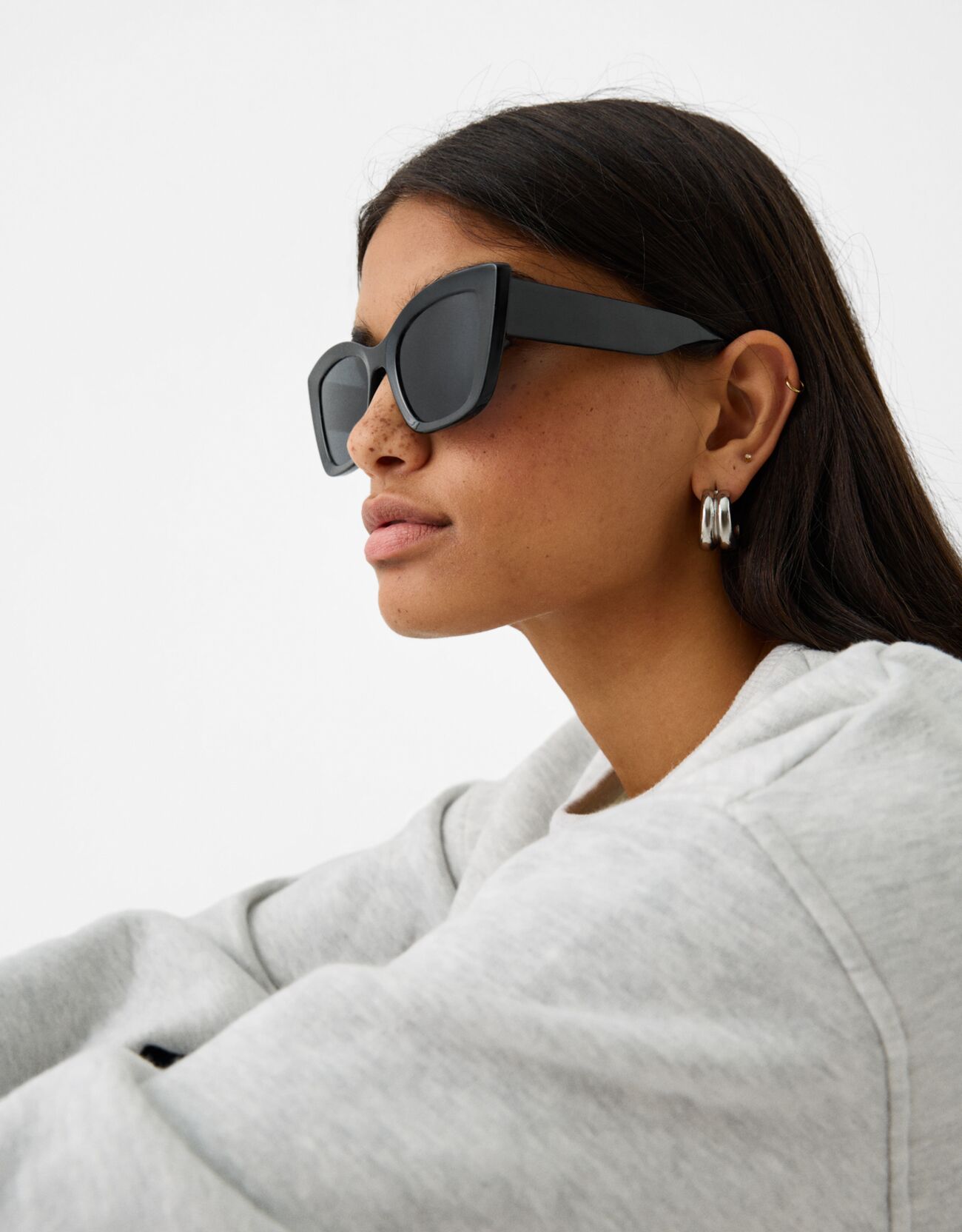 Telier Gafas Sol Cat Eye Pasta de Bershka