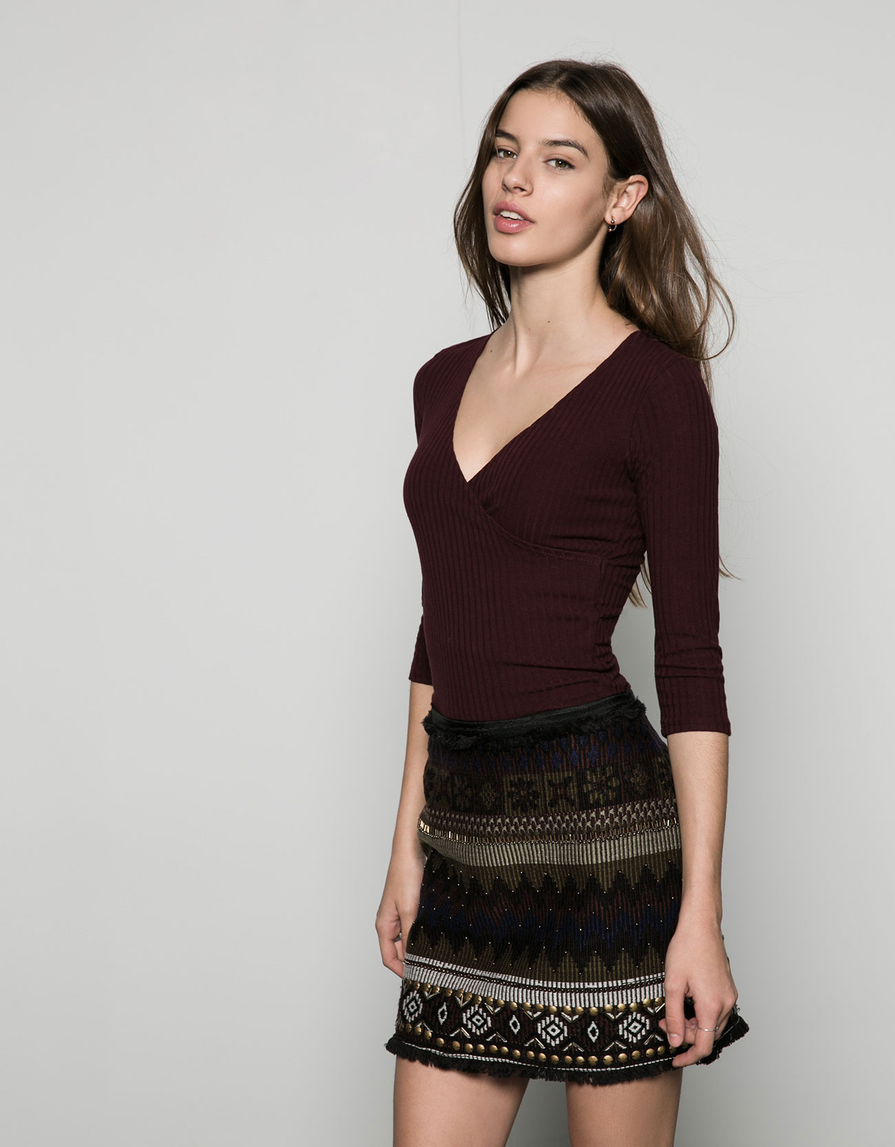 bershka ballerina skirt