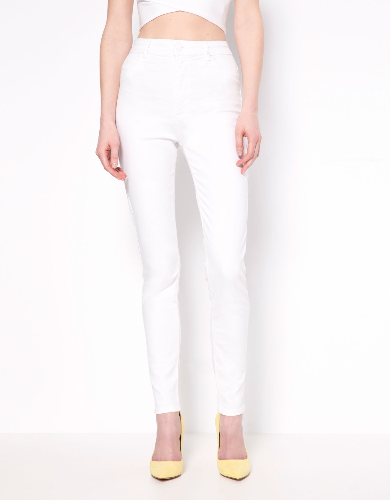 Super Skinny High waist jeans Bershka - Woman | Bershka