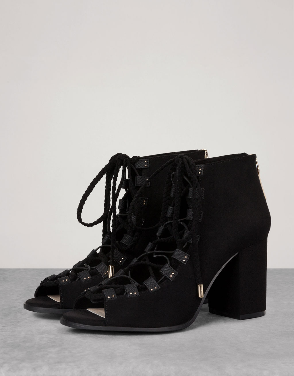 escarpin noir bershka