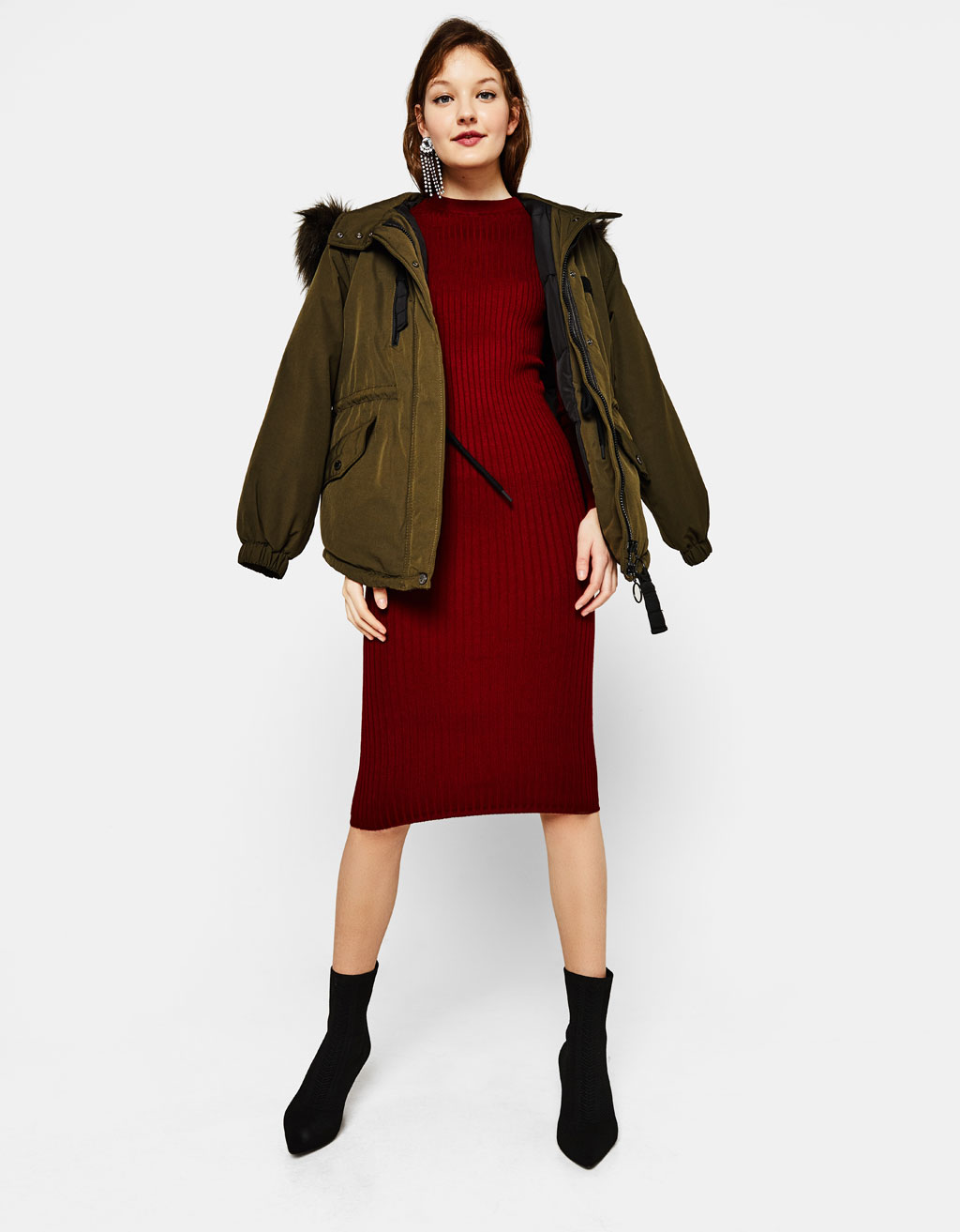 avondjurk bershka jurken kleding dames bershka belgium avondjurk bershka jurken kleding dames bershka belgium