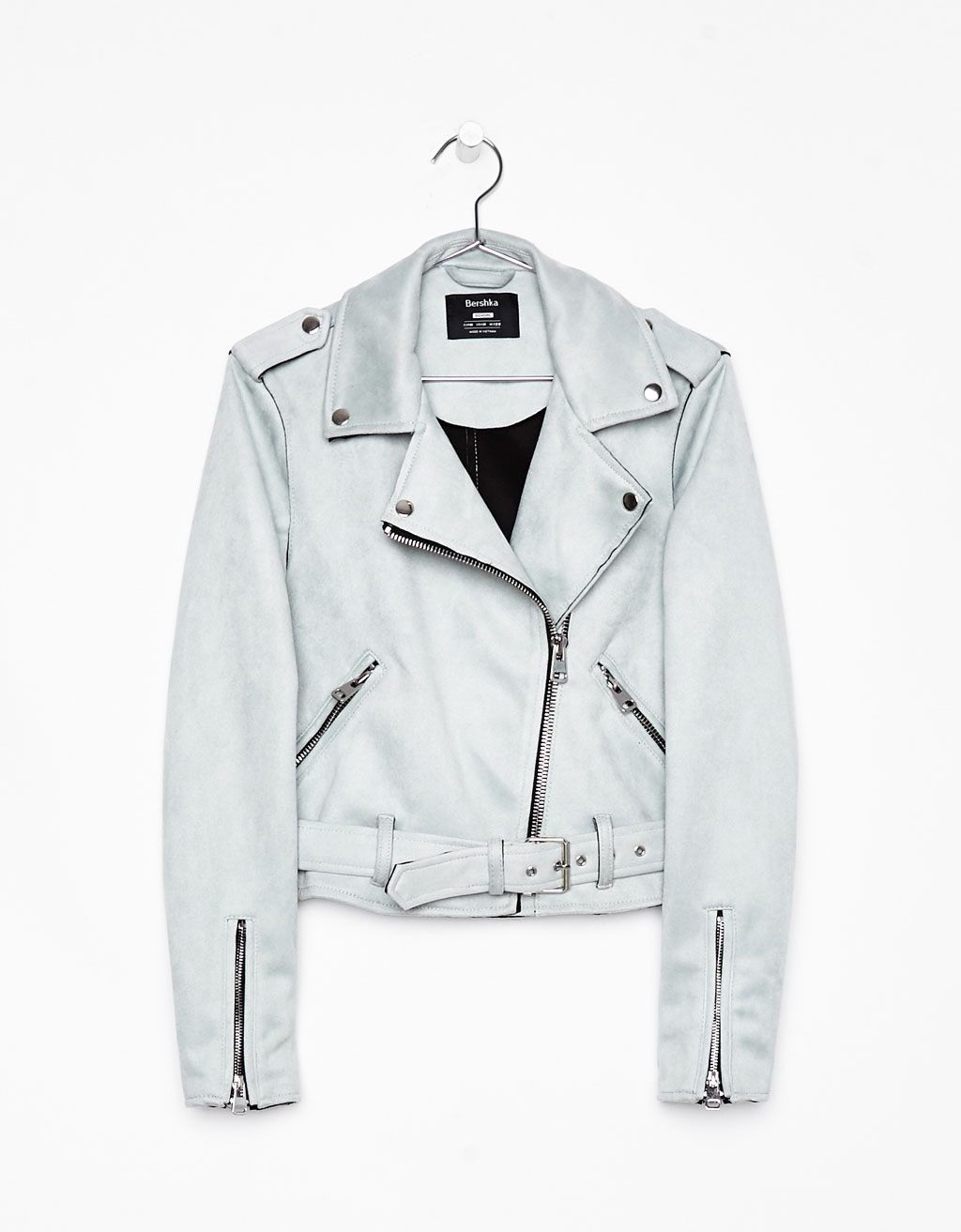 Blusão biker camurcina