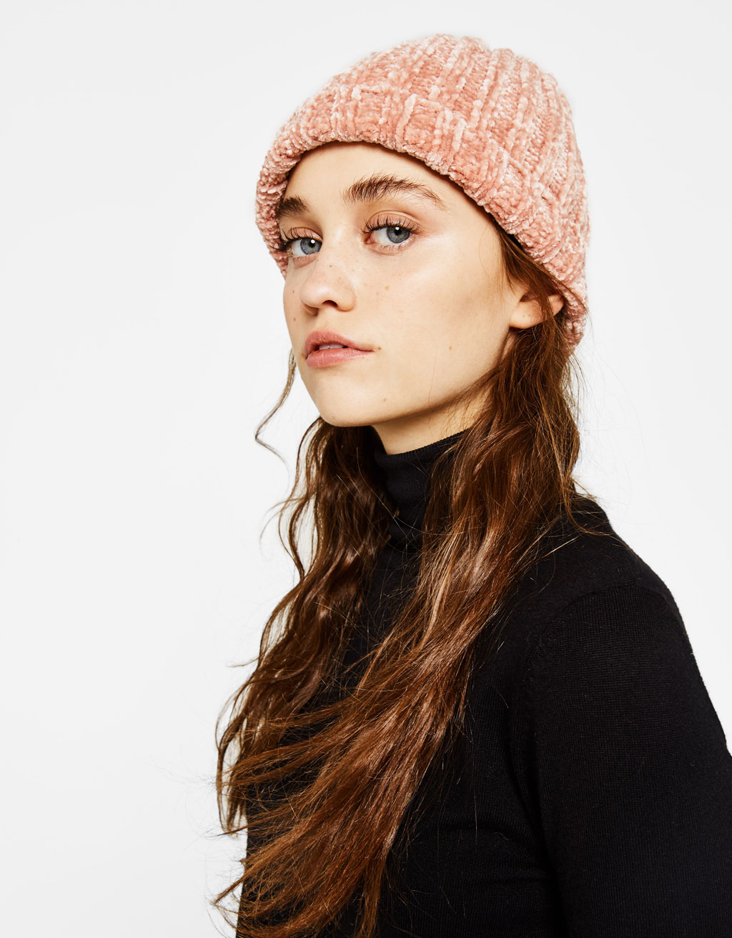 Gorro de chenille