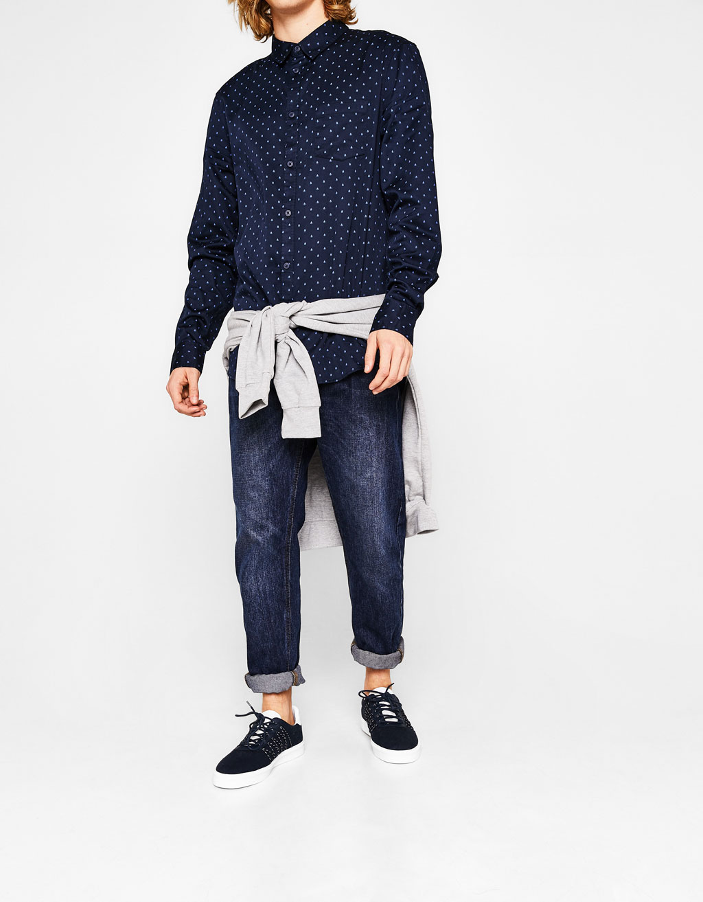 camisas bershka hombre