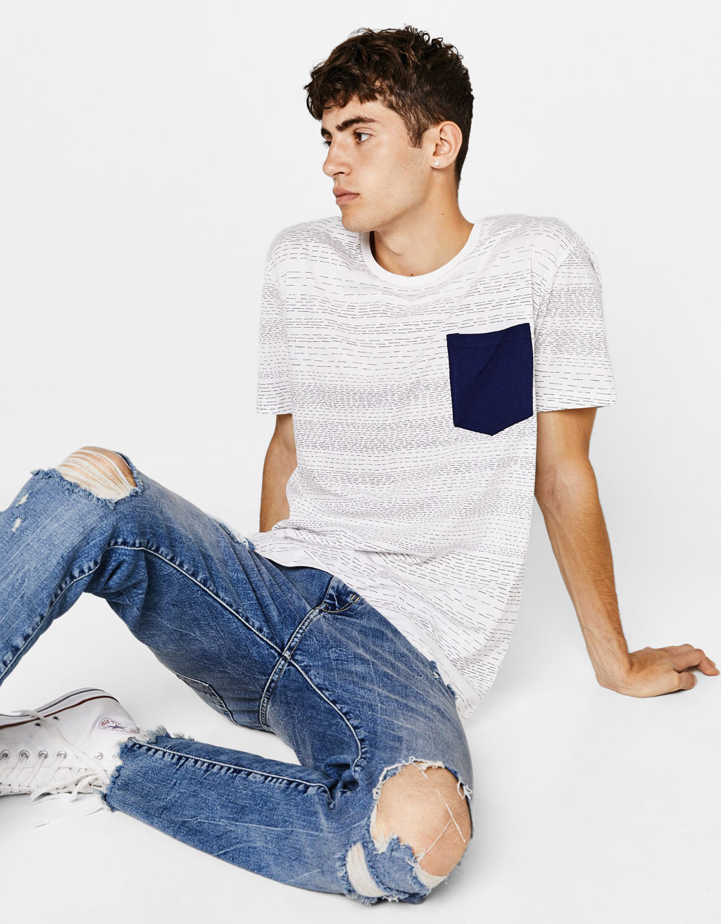 Men's Tshirts Autumn Winter Collection 2017 Bershka