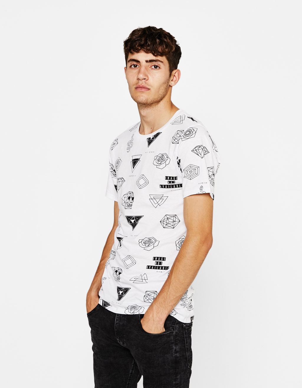 Men's Tshirts Autumn Winter Collection 2017 Bershka