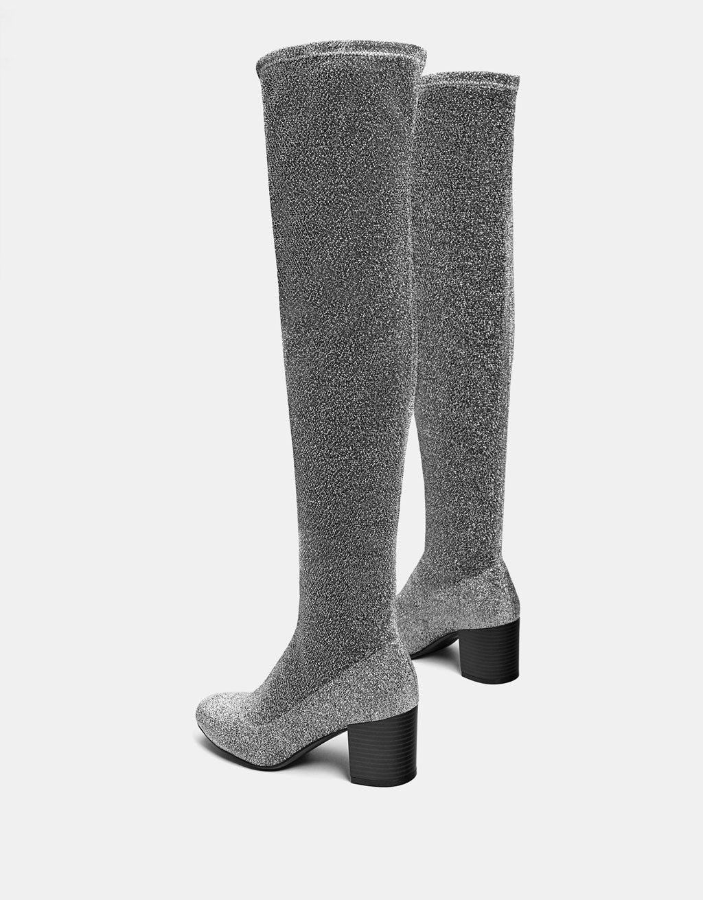 bottes chaussettes noires