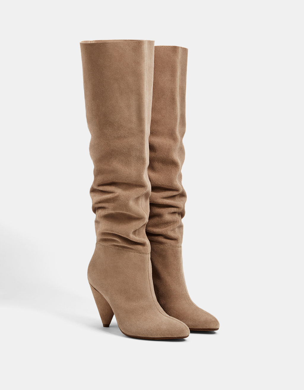 bottines talon conique