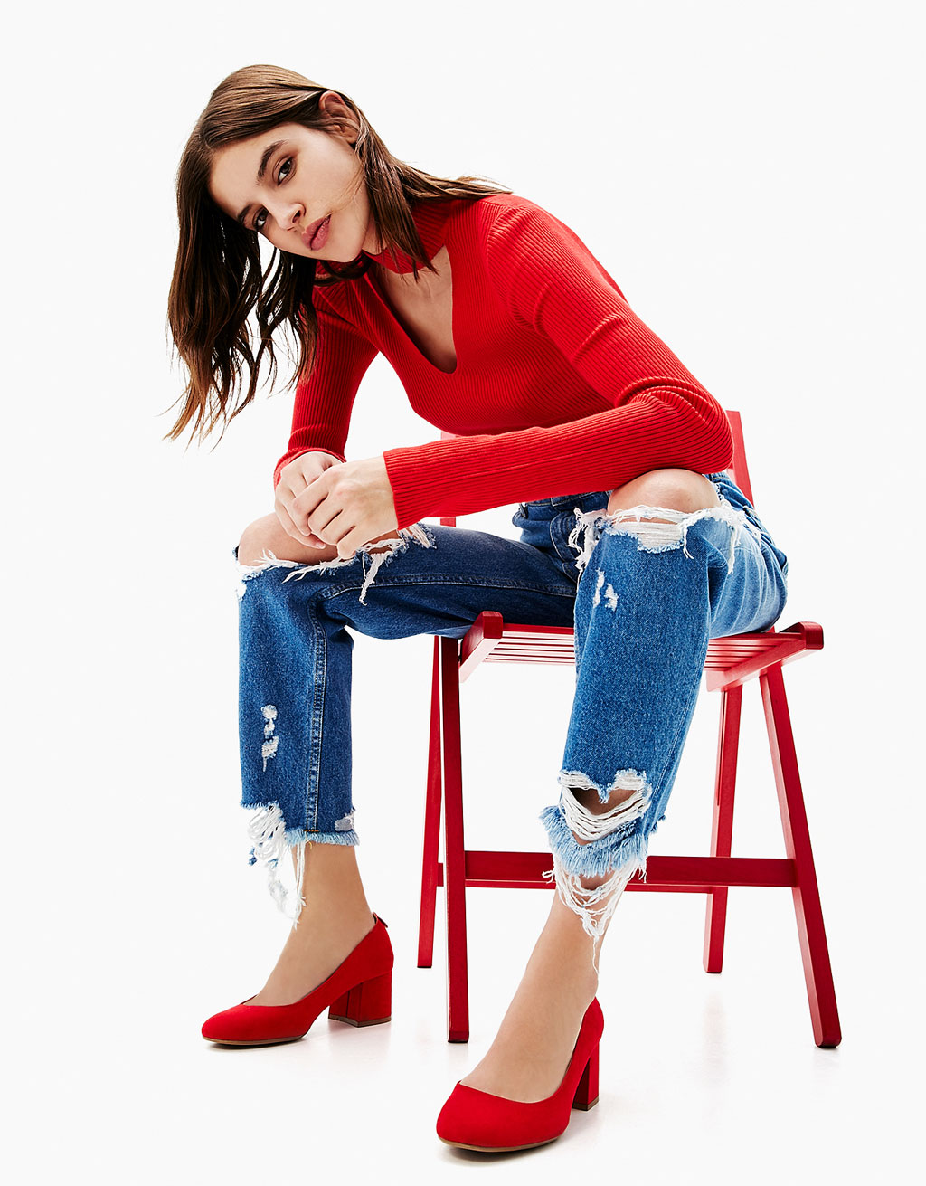 chaussure chaussette bershka