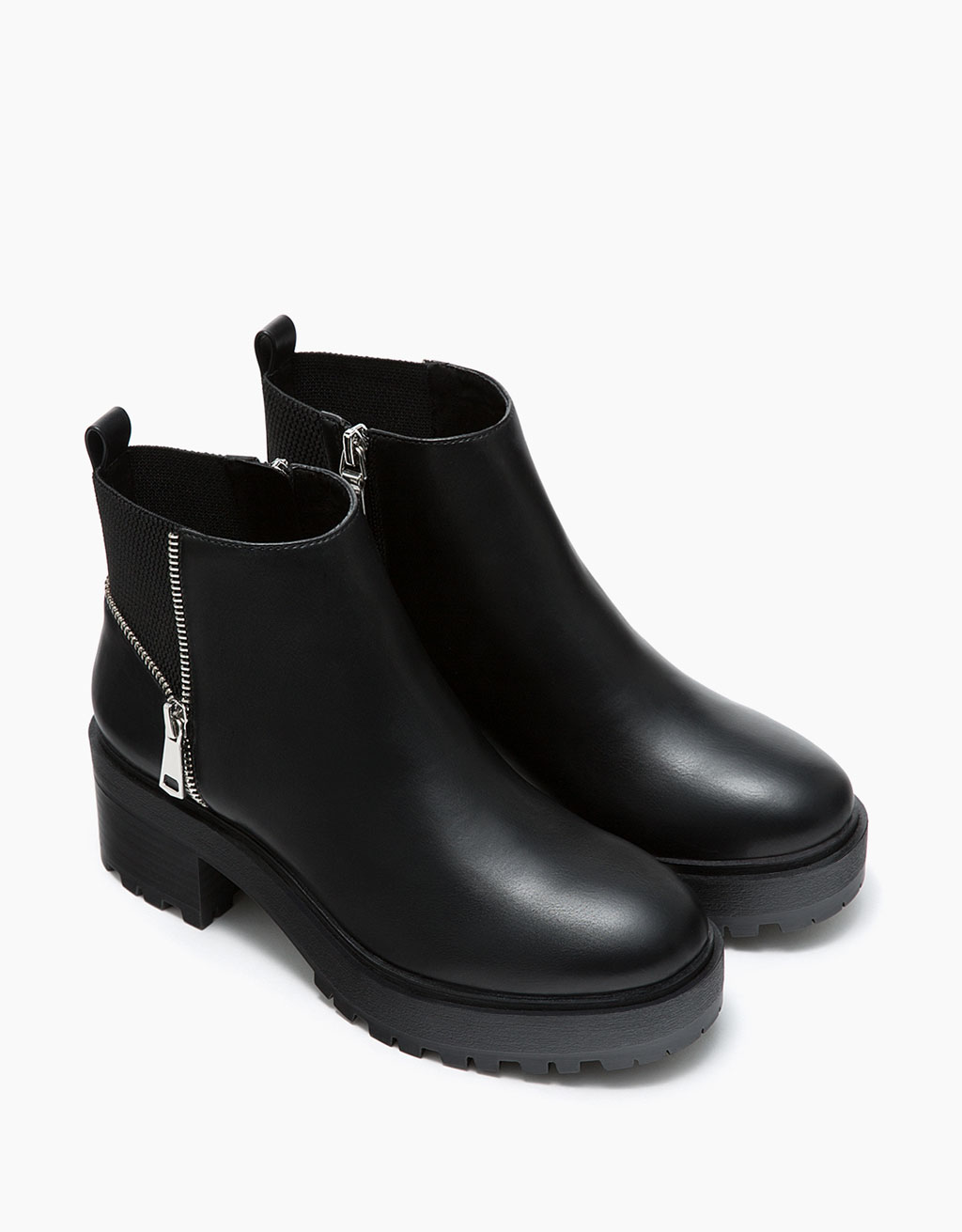 bottine chaussette bershka