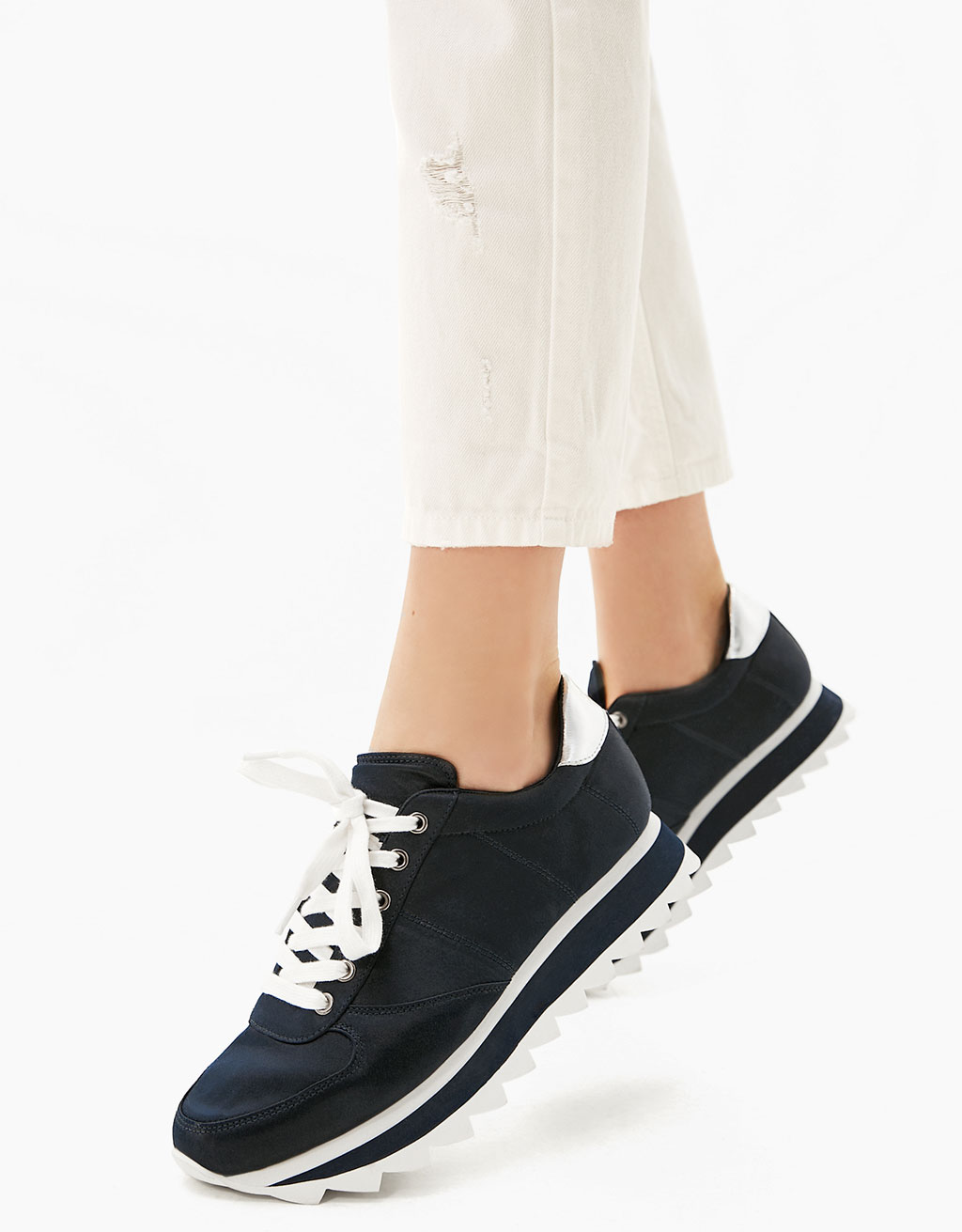 chaussure bershka femme