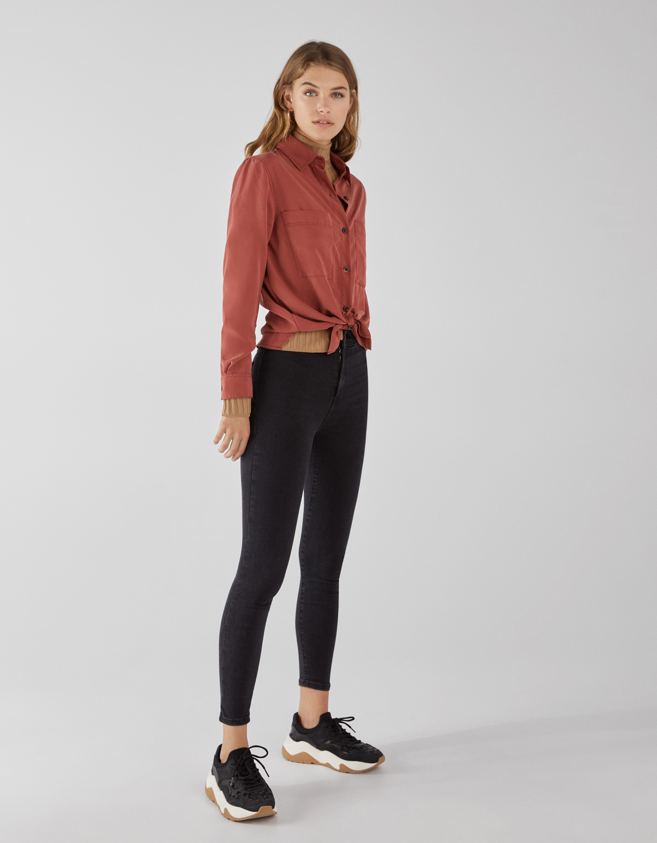 bershka jegging high waist