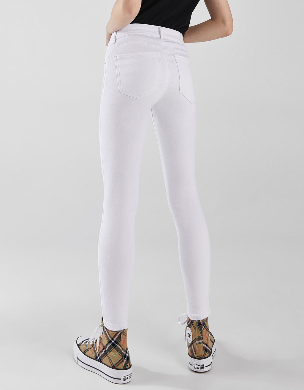 Low Rise Jeans - Nylon - Bershka Kosovo