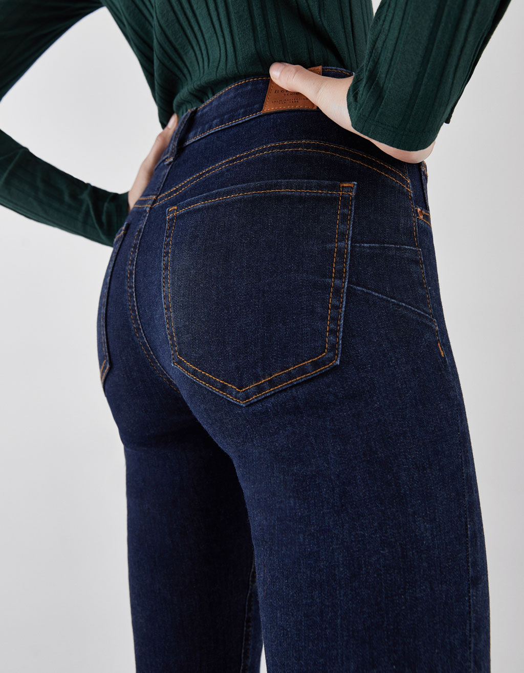 push up jeans low waist