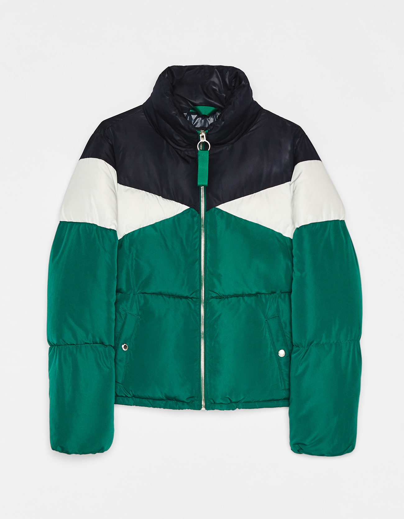 green jacket bershka