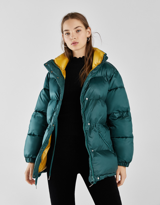 Halblange Pufferjacke