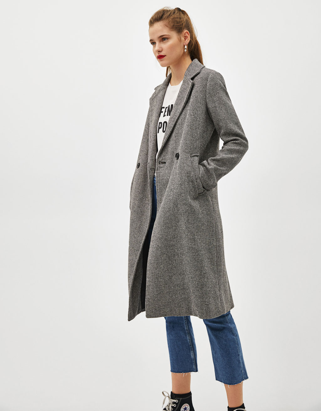 Abrigos de mujer - Otoño Invierno 2018 | Bershka Abrigos de mujer - Otoño Invierno 2018 | Bershka