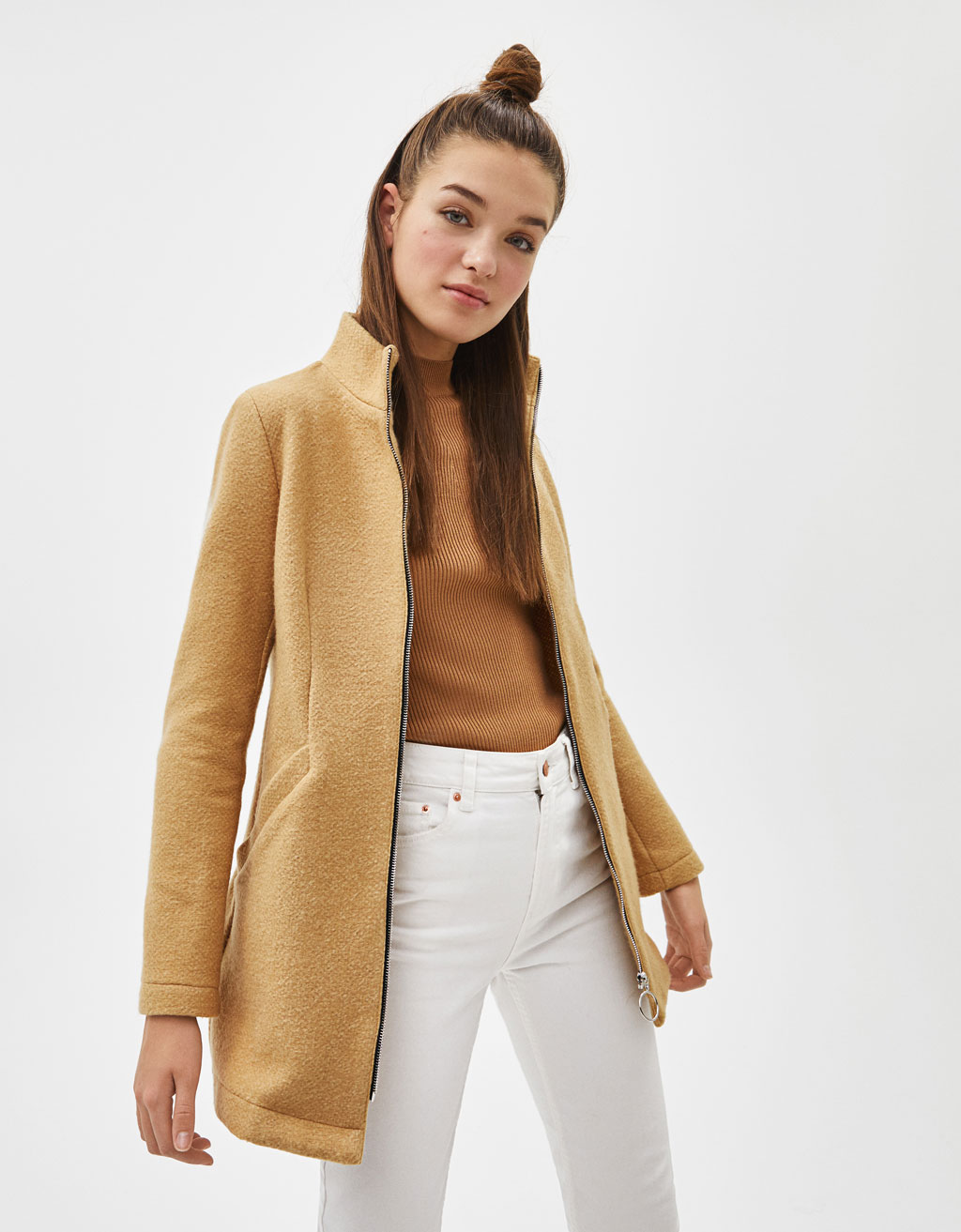 Otoño Abrigos Mujer Invierno 2018Bershka De CBWrdxoe