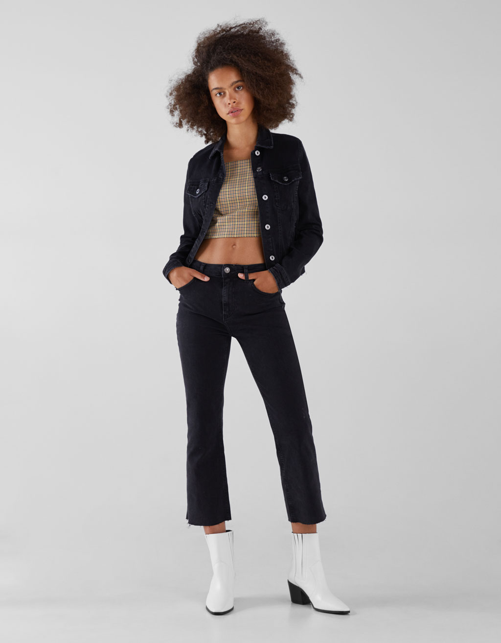 Women S Jackets Autumn Winter 2018 Bershka Denim Jacket