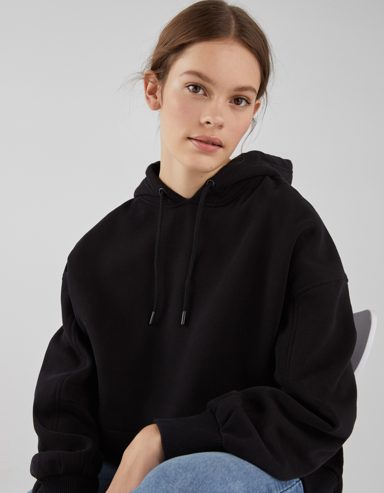 oversized hoodie bershka