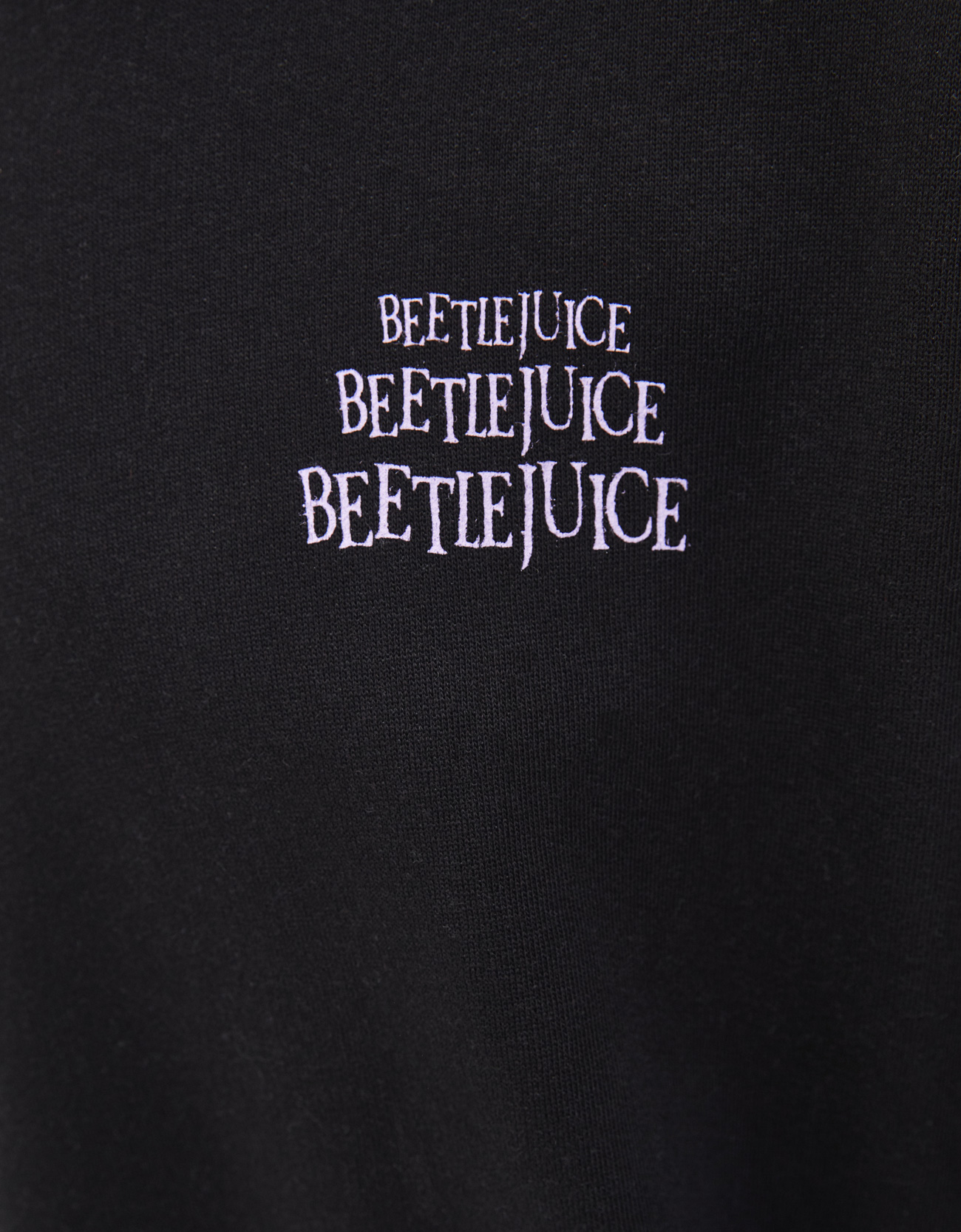 beetlejuice hoodie bershka