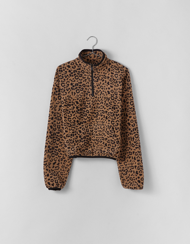 bershka leopard print jacket