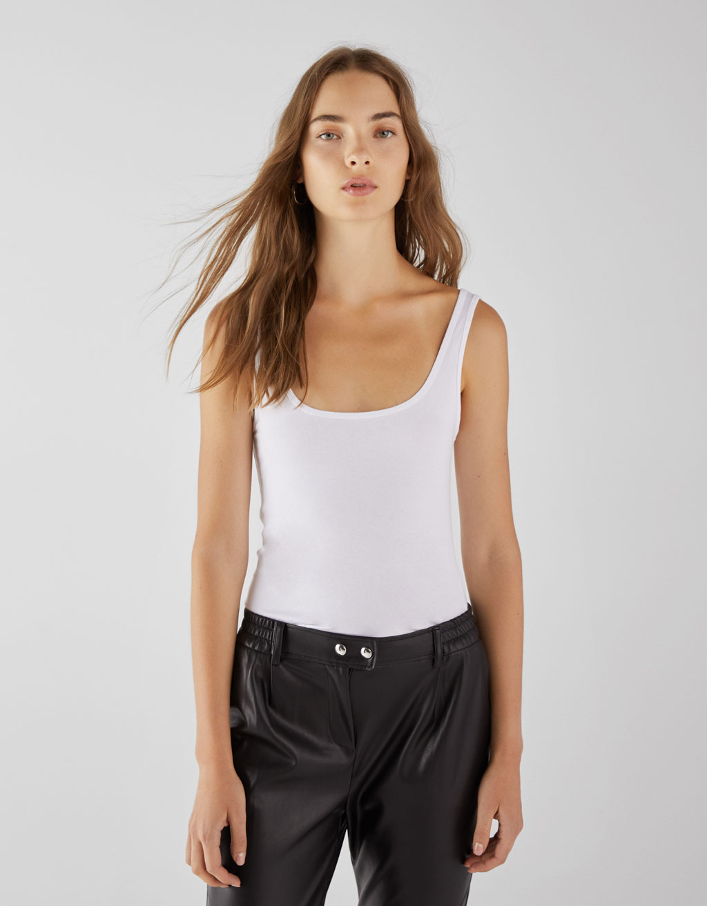 camisetas bershka mujer 2018