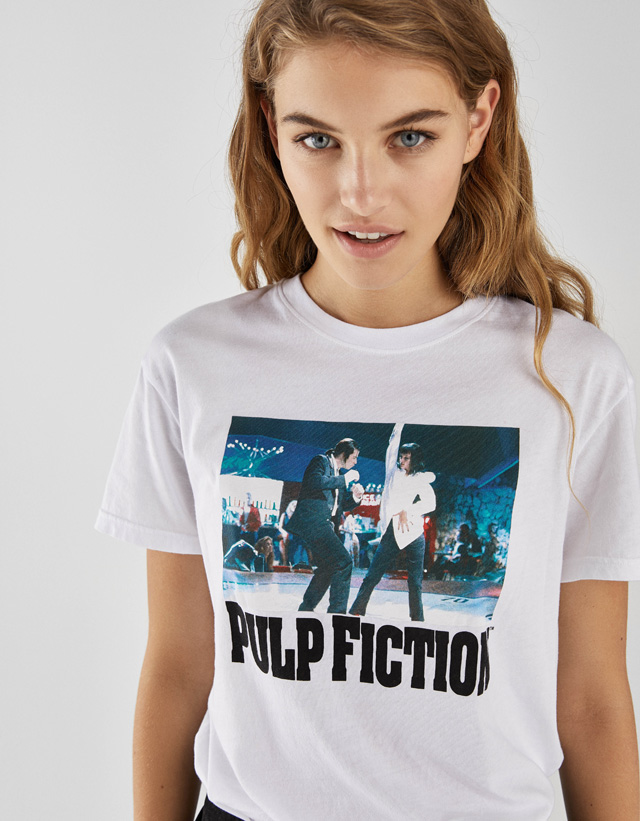 Fiction T Shirt Bershka Flash Sales, SAVE 55% - mpgc.net