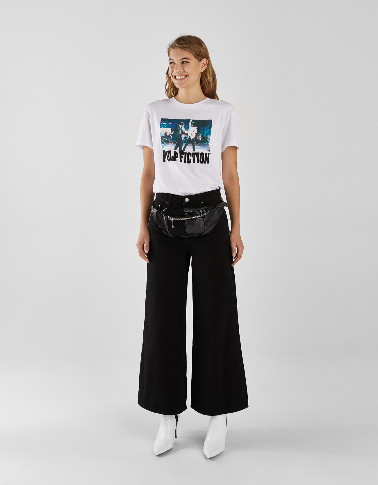 pulp fiction t shirt bershka