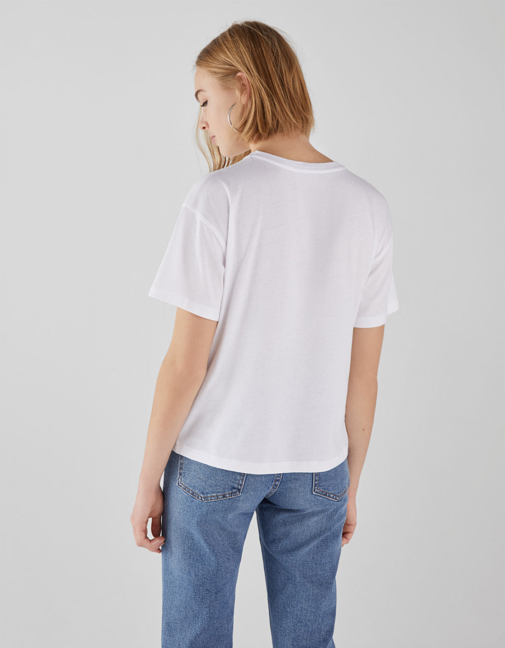 Berschka,Damen Shirt mit Perlen,Gr.S,L