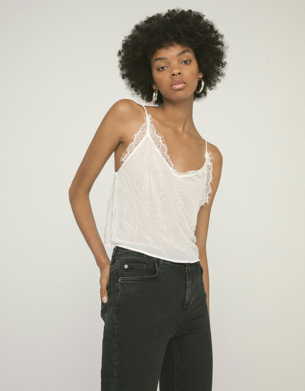 top lencero bershka