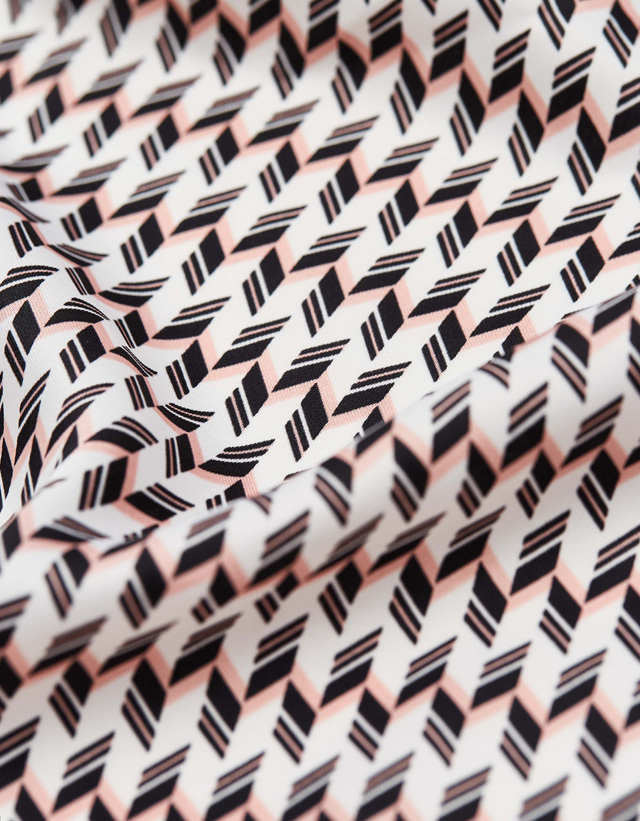 Halstuch mit geometrischem Print