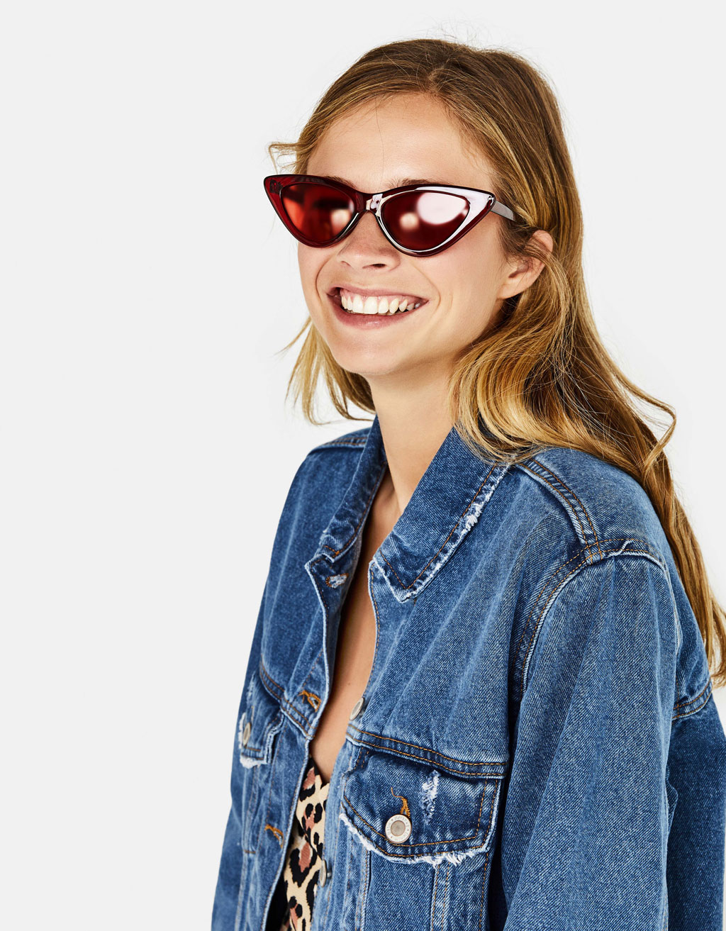 Cat eye sunglasses - New - Bershka Georgia
