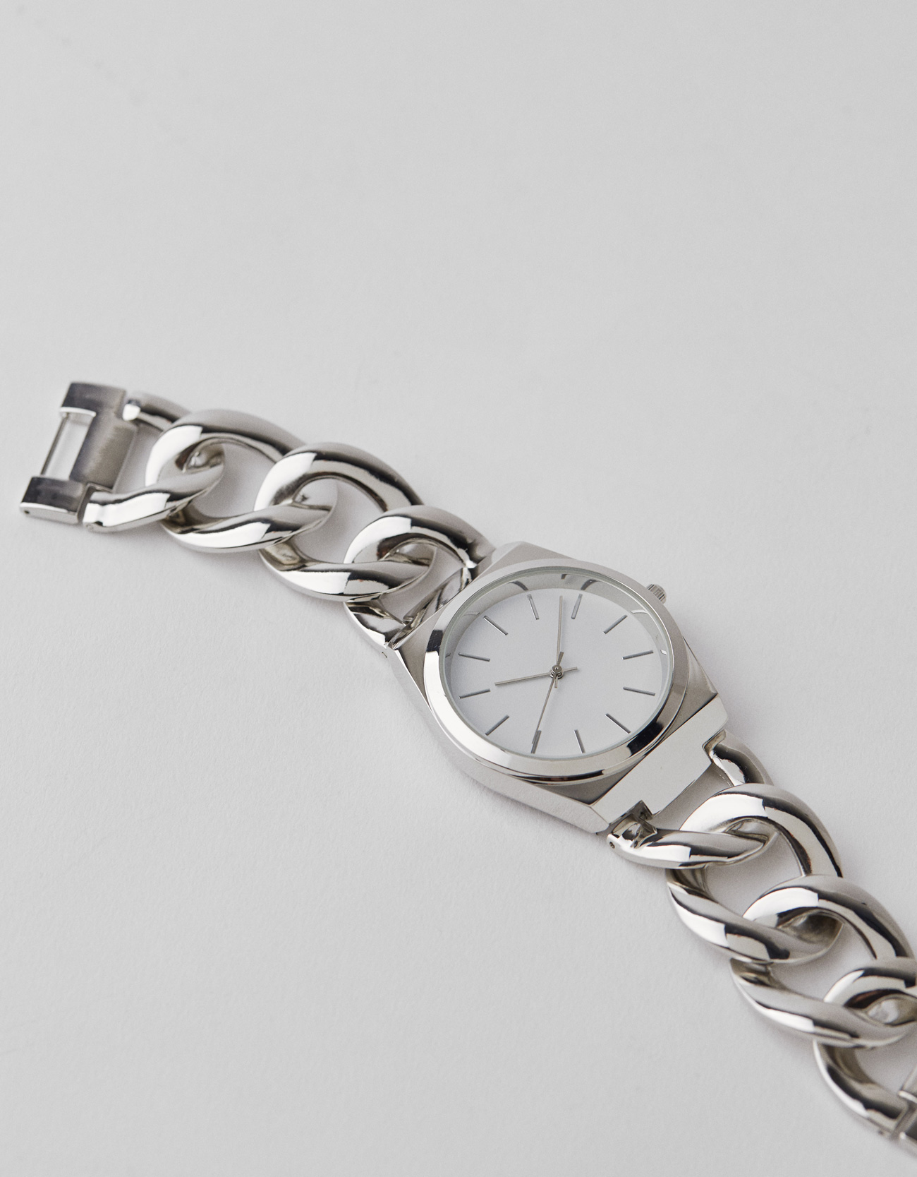 Серебряные часы женские с браслетом