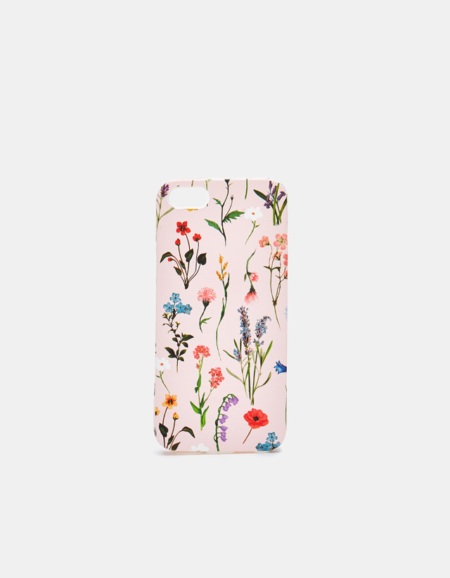 Handyhülle mit Blumenprint für iPhone 5/5s