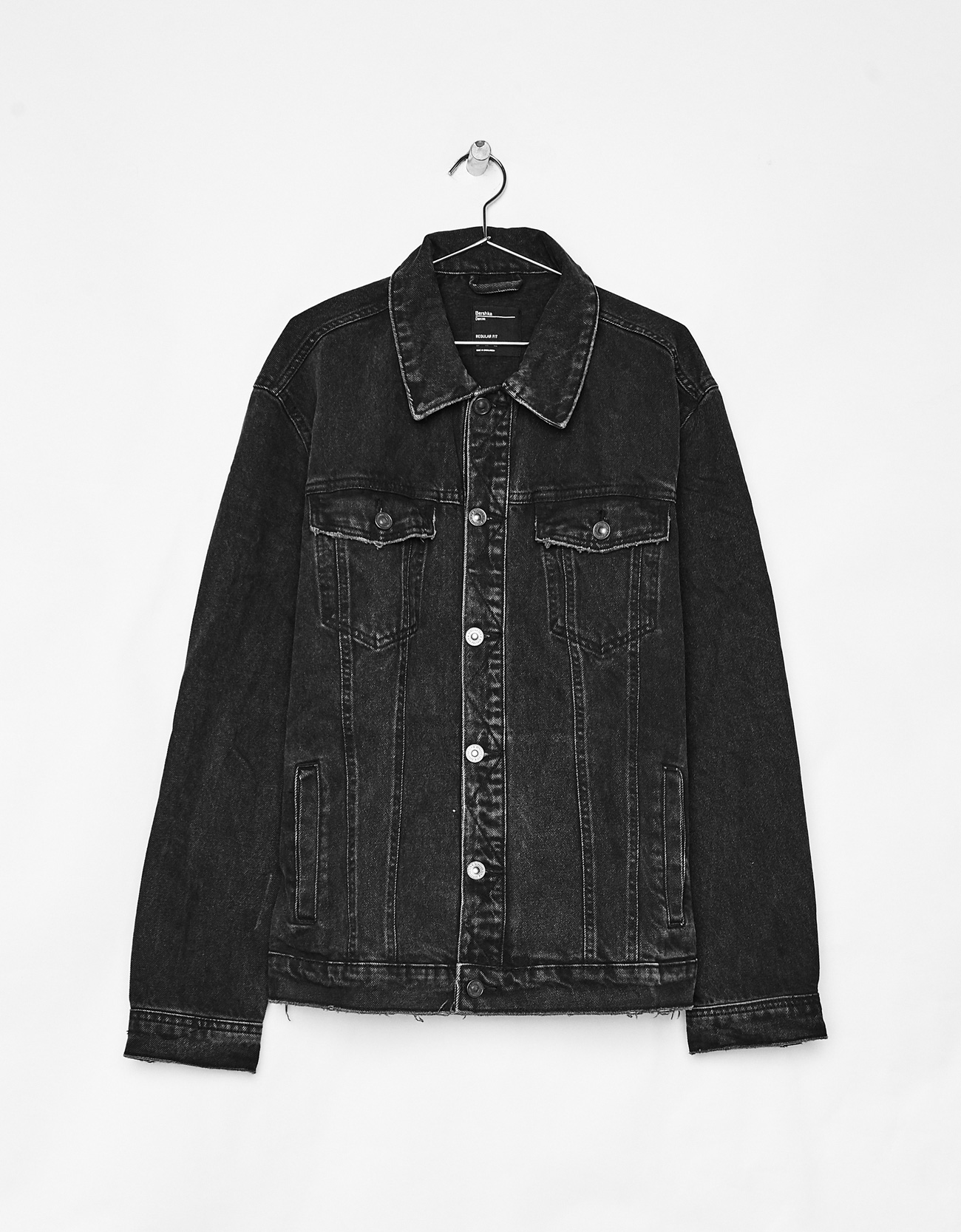 bershka men's denim jacket